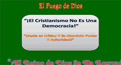 Desktop Screenshot of el-fuego-de-dios.com